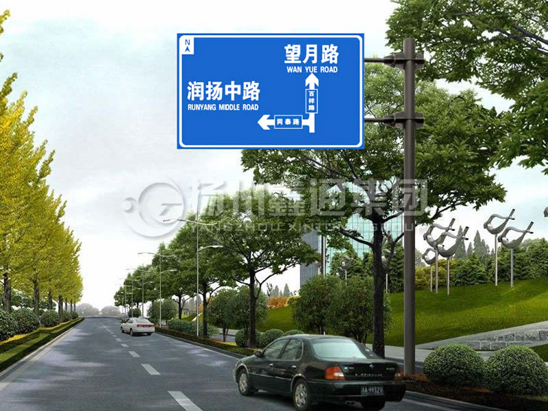 BZG-002，交通標(biāo)志桿，F(xiàn)型交通標(biāo)志桿