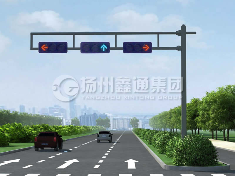 XHDG-040，F(xiàn)型框架信號(hào)燈桿