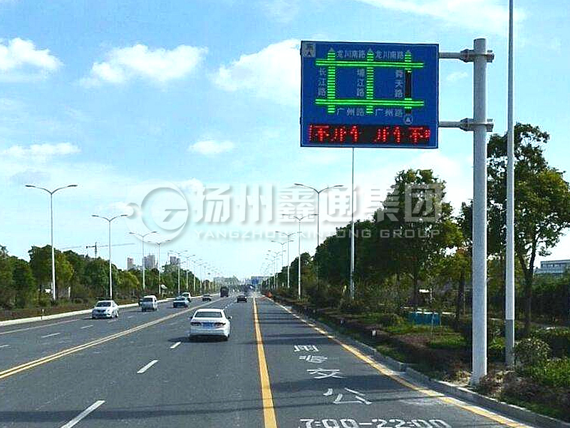 YDP-020，誘導(dǎo)屏桿，流量情報(bào)板立桿
